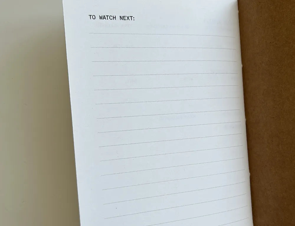 Movies Log Book