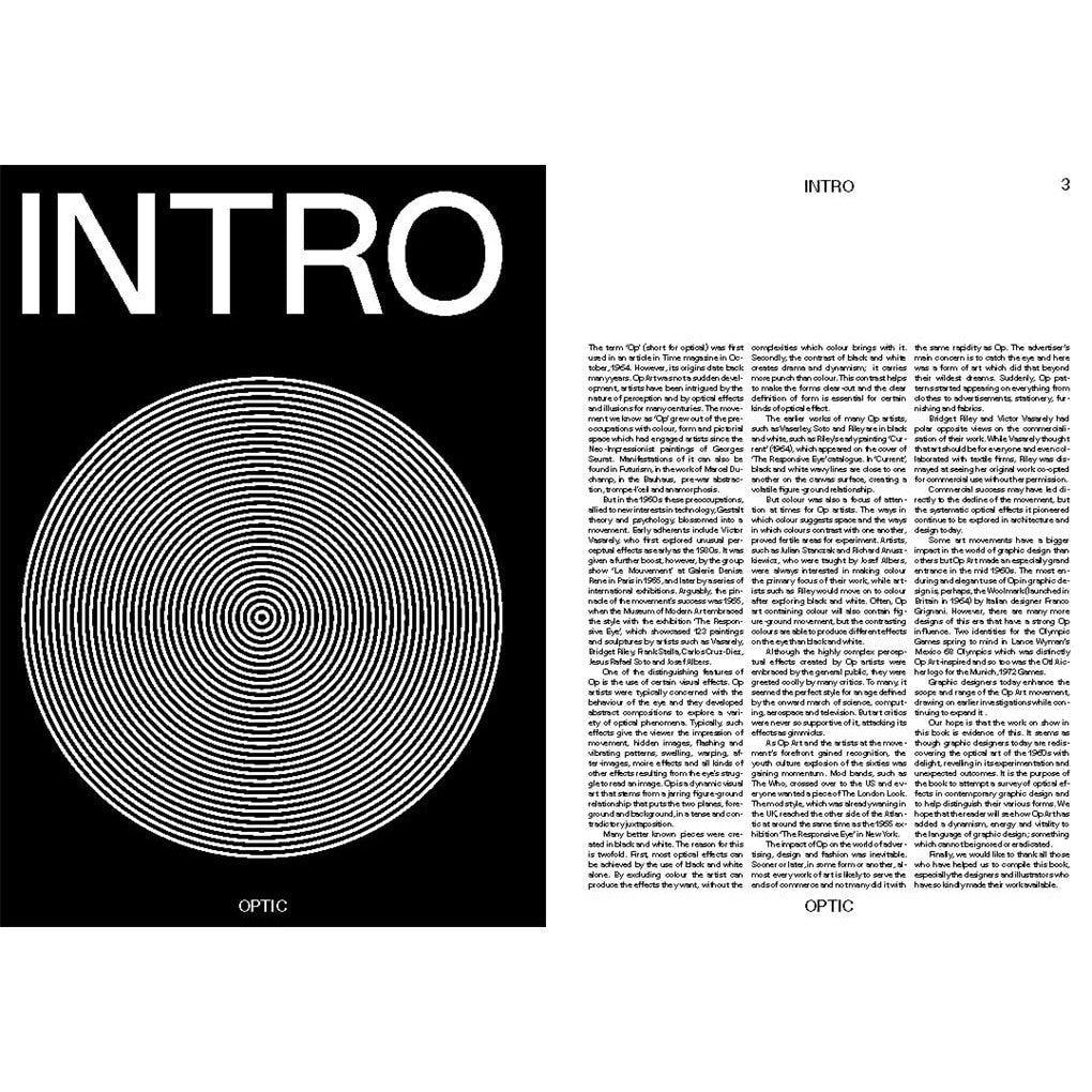 OPTIC　Optical Effecyts Graphic Design Optic - Optical Effects in Graphic Design | Counter-Print – 50