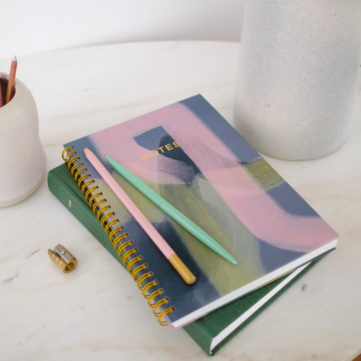 Painterly Abstract Notebook by Paper in Print