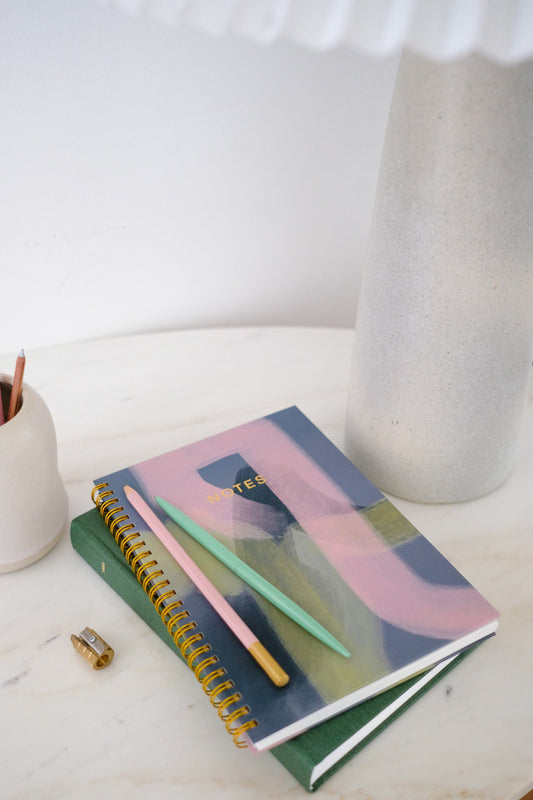 Painterly Abstract Notebook by Paper in Print