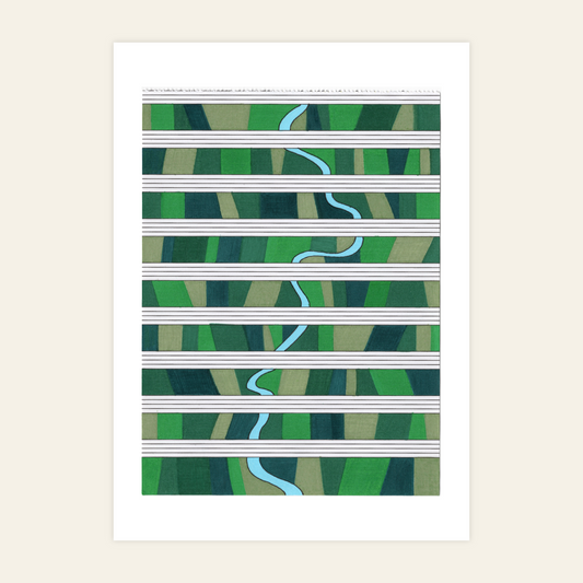 Patchwork Fine Art Print