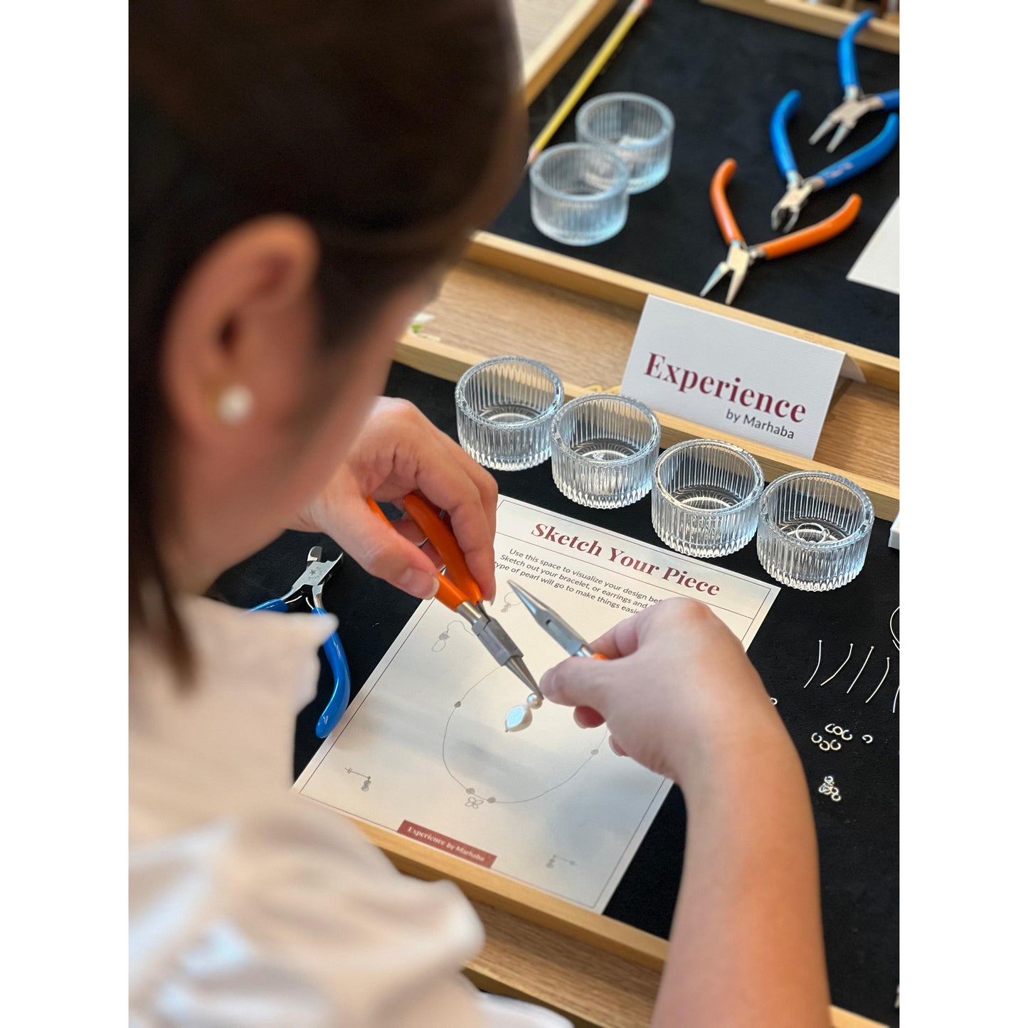 Pearl Jewellery Workshop By Nimi Dhakan