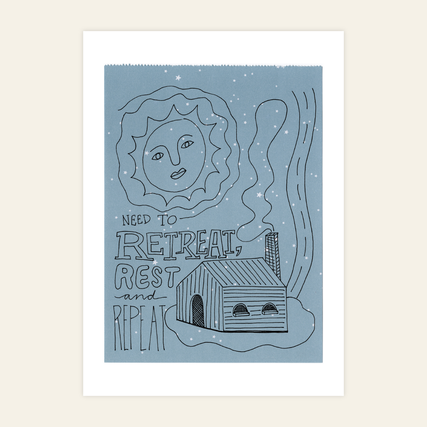 R, R & R Fine Art Print