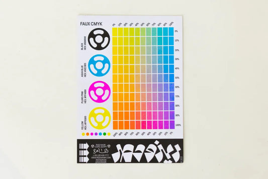 Riso Colors Charts