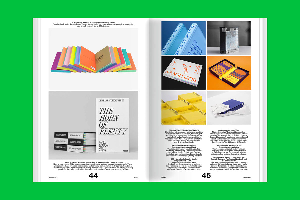 Slanted Magazine #42 – Books