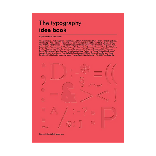 The typography idea book: Inspiration from 50 Masters