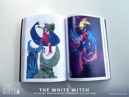 The White Witch art book by Noobovich