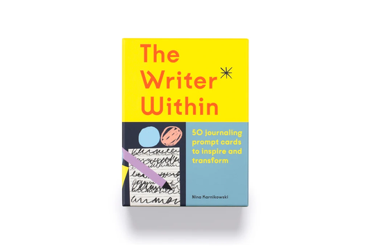 The Writer Within: 50 journaling prompt cards to inspire and transform