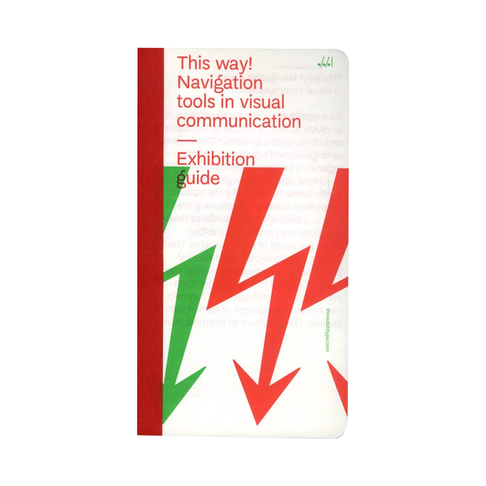 This Way! Navigation tools in visual communication” [Exhibition guide]