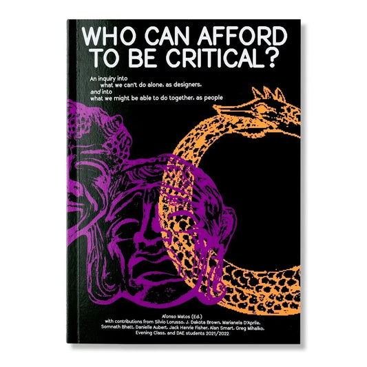Who can afford to be critical?
