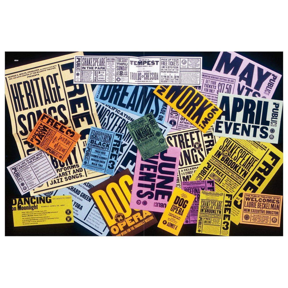 Paula Scher: Twenty-Five Years at the Public: A Love Story